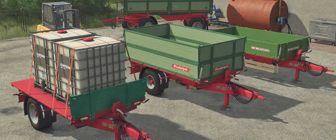 Auflieger 3-Seiten-Kipper Crossplay Landwirtschafts Simulator mod