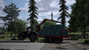 Bale Trailer with Crane