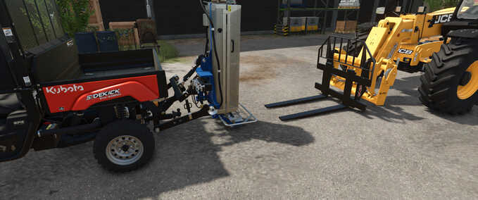 Sonstige Anbaugeräte Isaria Scout mit Palette Landwirtschafts Simulator mod