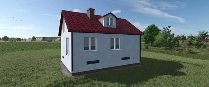 Gebäude Modernes Bauernhaus Landwirtschafts Simulator mod