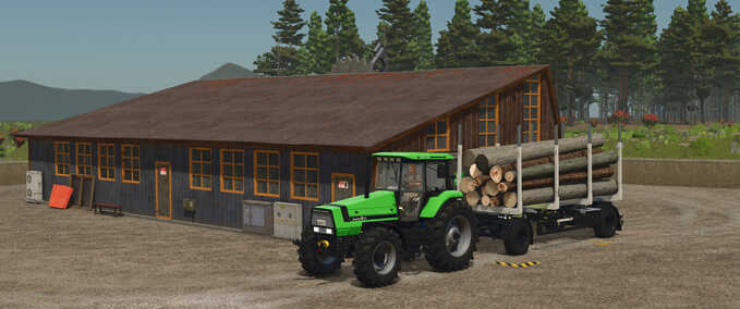 Fabriken Hackschnitzelfabrik Landwirtschafts Simulator mod