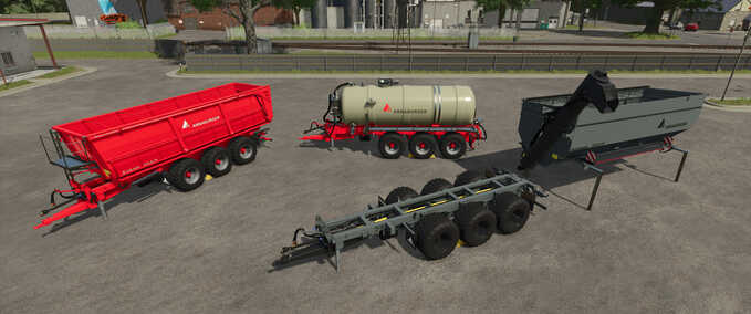 Auflieger Annaburger HTS 29.79 MultiLand Plus Landwirtschafts Simulator mod