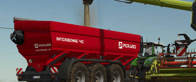 Überladewagen Perard Interbenne 40 Landwirtschafts Simulator mod