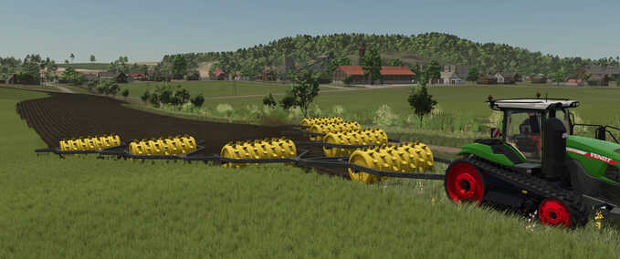 Ploughs Lizard Forest Roller Farming Simulator mod