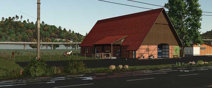 Animal Pens Farmhouse Neversfelder Farming Simulator mod