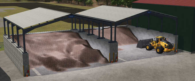 Sheds Bulk Material/Silo Shed Farming Simulator mod