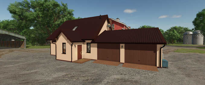 Buildings Modern Medium House Farming Simulator mod