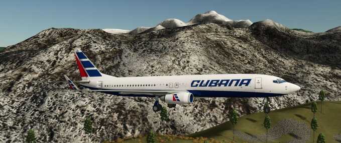 Other Vehicles Boeing 737 NG Farming Simulator mod