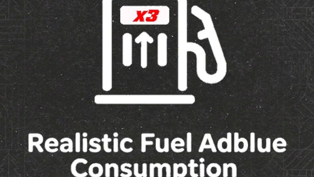 Realistic Fuel and AdBlue Consumption - Thumbnail 1