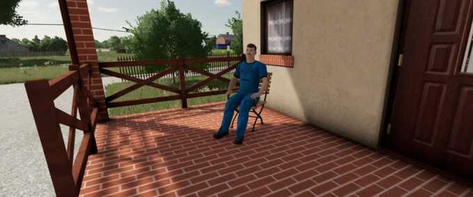 Decoration Wooden Chair Farming Simulator mod