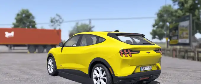 Cars Ford Mustang Mach-E Farming Simulator mod