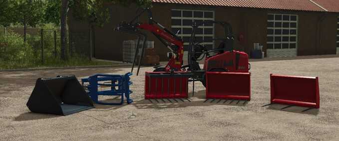 Frontlader Schäffer Werkzeuge Paket Landwirtschafts Simulator mod