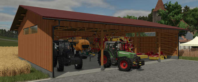 Schuppen Maschinenhalle Landwirtschafts Simulator mod