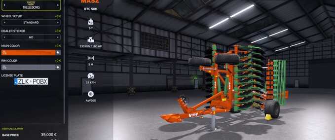 Grubber & Eggen Agro Masz BTC50H Landwirtschafts Simulator mod