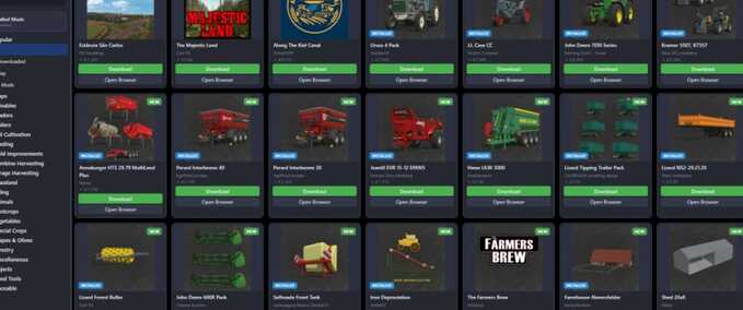 Tools Mod Manager Landwirtschafts Simulator mod