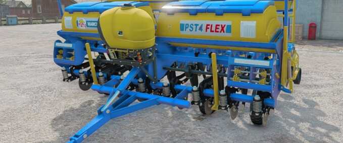 Saattechnik Tatu Marchesan PST4 Flex 9A Pflanzmaschine Landwirtschafts Simulator mod