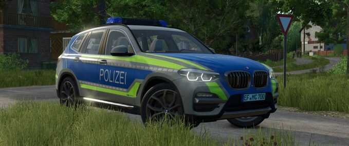 Cars BMW X3 30D 2018 Farming Simulator mod