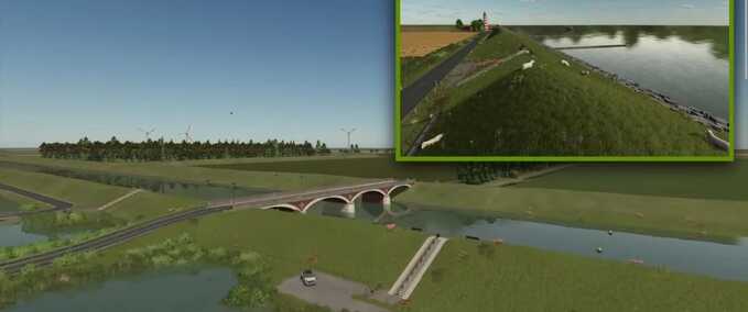 Maps NF Marsch Karte Landwirtschafts Simulator mod