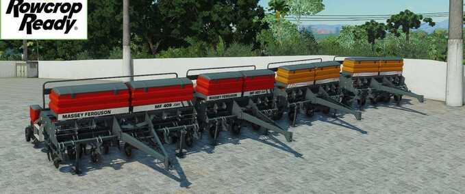 Seeders Massey Ferguson 409-407 Row Crop Planter Farming Simulator mod