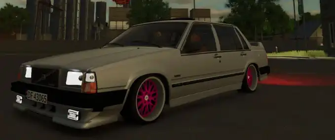 Cars Volvo 744 Farming Simulator mod