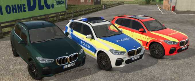 Cars BMW X5M Farming Simulator mod