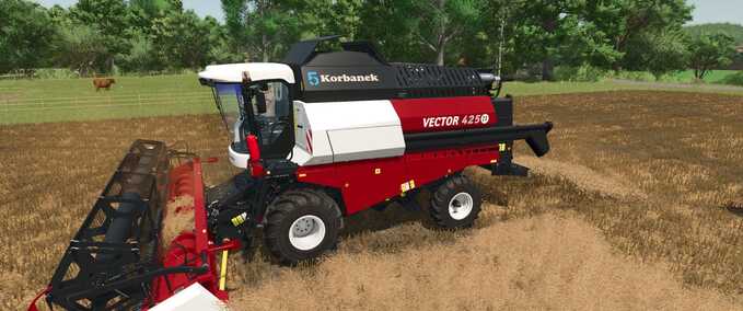 Selbstfahrer Rostselmash Vector 420/425 Landwirtschafts Simulator mod