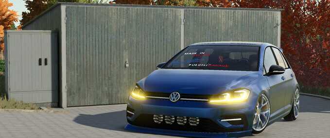 Cars Volkswagen Golf VII Farming Simulator mod