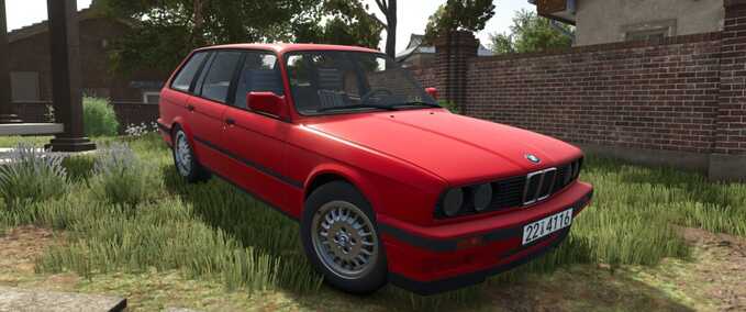 Cars BMW E30 Touring Farming Simulator mod