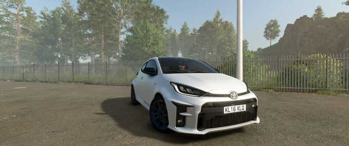 Cars Toyota Yaris GR Farming Simulator mod
