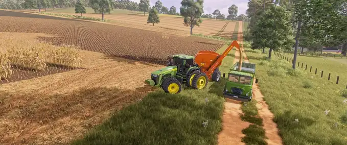 Overloader Vence Tudo Granos 26000 Auger Wagon Farming Simulator mod