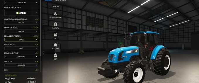 Traktoren LS Plus 80/90 Landwirtschafts Simulator mod