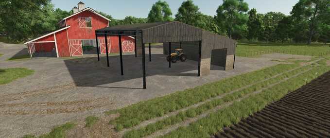 Schuppen Alte Beschädigte Scheune Landwirtschafts Simulator mod