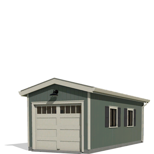 Classic One Car Garage - Thumbnail 1