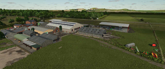 Maps Ballam Road Dairy Farming Farming Simulator mod