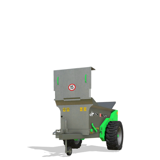 Lizard Dzik Mini Manure Spreader - Thumbnail 1