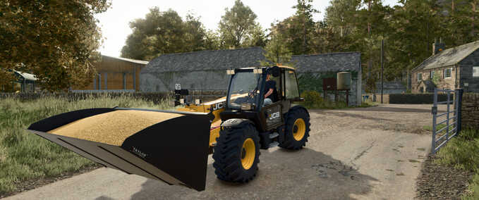 Teleskoplader Taylor Attachments Schaufelpaket Landwirtschafts Simulator mod