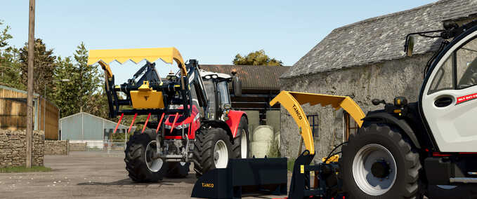 front loader Tanco i73 Bale Shear Farming Simulator mod
