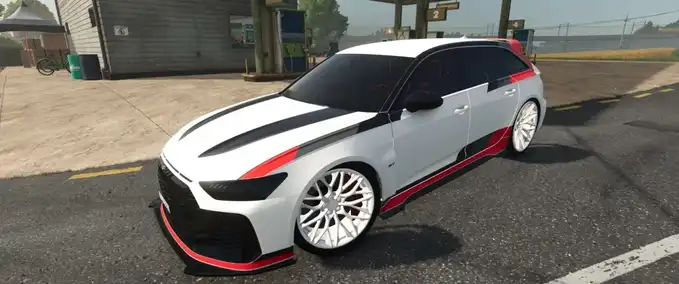 Cars Audi RS6 Avant Farming Simulator mod