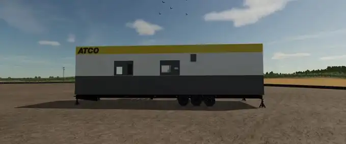 Gebäude ATCO Mobiles Büro Landwirtschafts Simulator mod