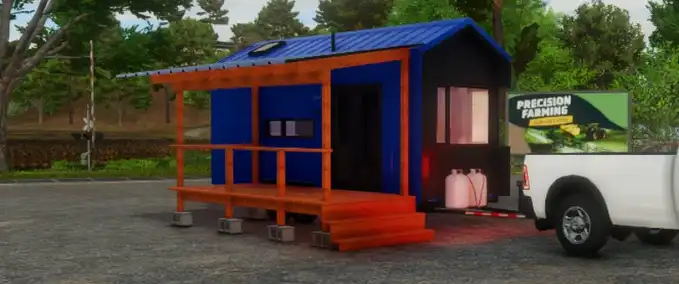 Placeable Objects Modern TinyHouse Farming Simulator mod