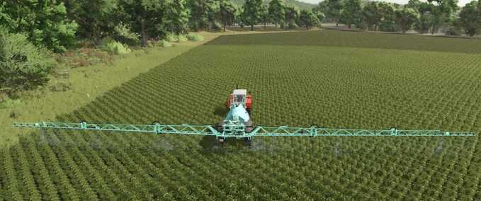 Sprayers Berthoud VANTAGE 6700 Farming Simulator mod