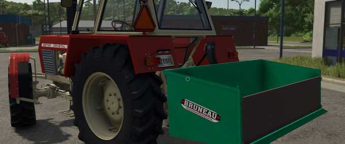 Other trailers Bruneau 3-Point Skip Farming Simulator mod