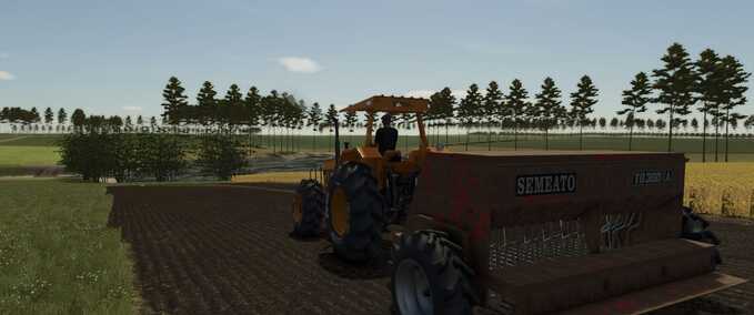 Saattechnik Semeato TD300 Arroz Landwirtschafts Simulator mod
