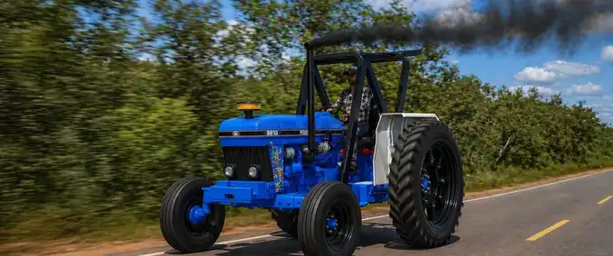 Sonstige Traktoren Ford Traktor für Drag Racing Landwirtschafts Simulator mod