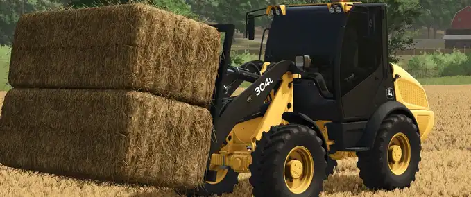 Frontlader MDS Quaderballengabel Landwirtschafts Simulator mod