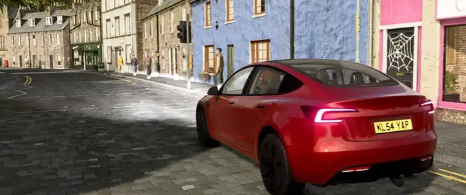 PKWs Tesla Model 3 2025 Landwirtschafts Simulator mod