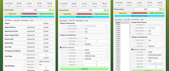 Prefab GE Skript - Erweitertes FieldToolkit Landwirtschafts Simulator mod