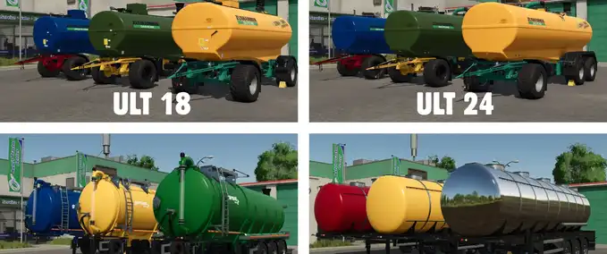 Liquid Manure Tanker Trailer Pack Farming Simulator mod