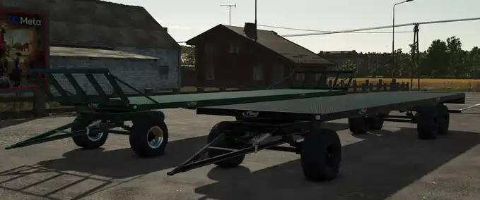 Ballentransport Fliegl DPW 180 Landwirtschafts Simulator mod