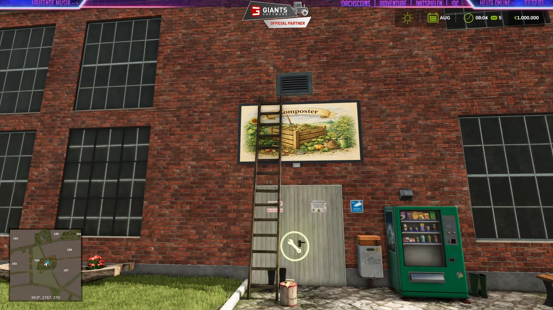 Advertising Signs for Nordkirchen 4x Map - Thumbnail 1